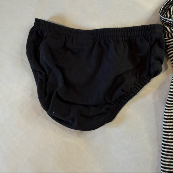 Carter's Halloween Dress Child of Mine Black White Baby Girl 2-Piece Sz 0-3 Mo. - Picture 6 of 11